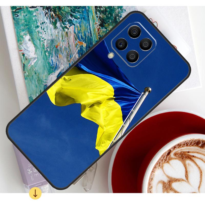 Ukraine Flag Case For Samsung Galaxy M20 M31 M16 M36 M56 M33 M53 M13 M12 M32 M52 M15 M55 M14 M35 M34 M54