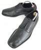 Germany Lloyd Leather Plain Toe Dress Shoes Black 24.5-25.0(USED)