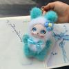 Bag Hanging Rabbit Plush Keychain Ornaments Bunny Plush Doll Pendant Rabbit Doll Figures  Car Decor