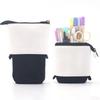 Corduroy Pencil Case Retractable Pull-Down Pen Holder For Junior And Senior High School Students To Store Stationery And Pencil