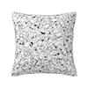 Custom Chess Club Seven Cushion Cover 45x45cm Chessboard Game Chess Piece Soft Modern Pillows for Sofa