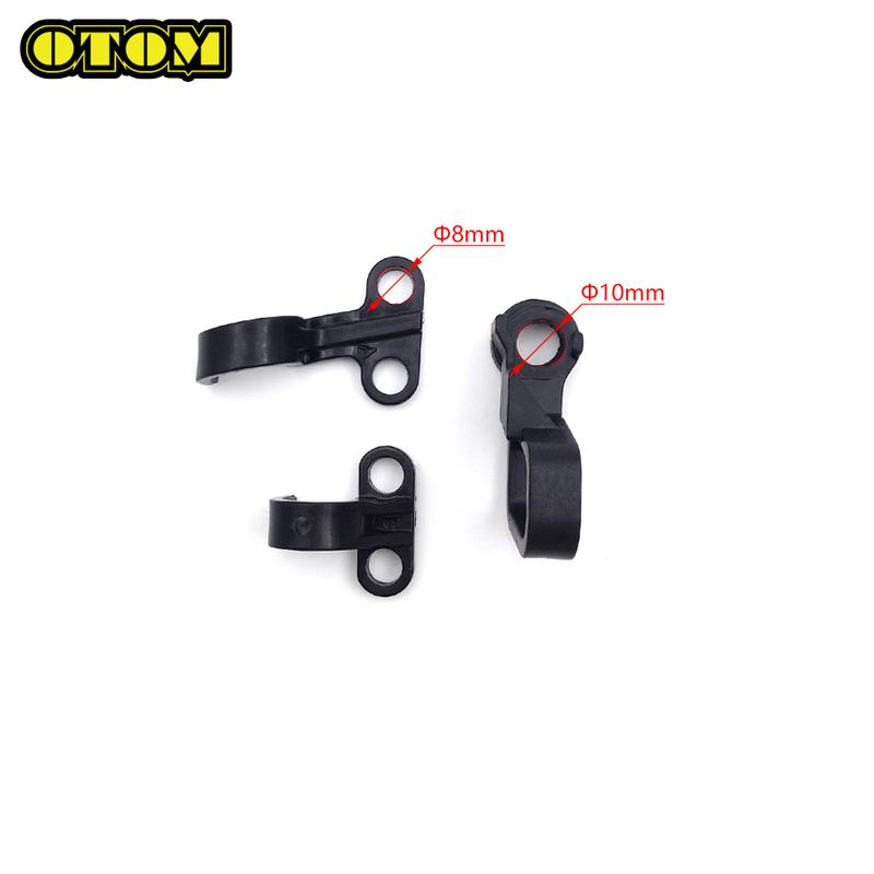 OTOM For YAMAHA Motorcycle Front Rear Brake Cable Clamp Guide Brake Hose Holder Tube Clip YAMAHA YZF YZFX WRF WRFK 250 450 Parts