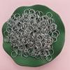 5/6/8/10mm 200-500pcs/bag Popular Iron Double Connecting Loops Rings For Jewelry Making DIY Accessories Split Jump Open Connectors Jewelry Accessory