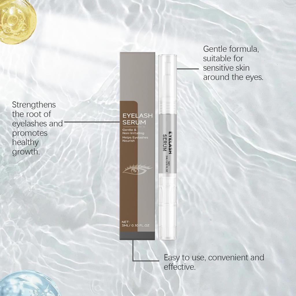 Удлиняющие ресницы Подкручивающие густые черные красивые длинные натуральные ресницы 3 мл