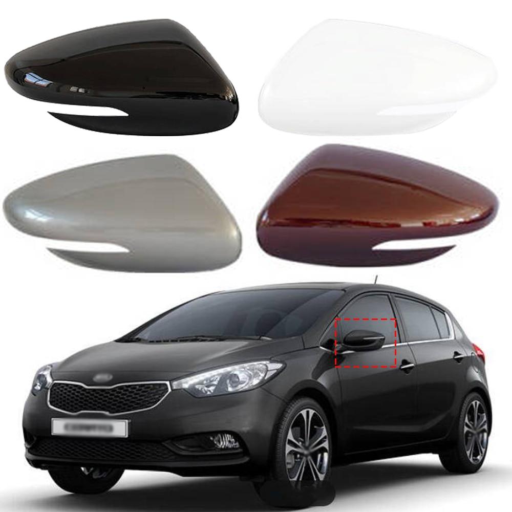 Сменный корпус зеркала заднего вида, левая и правая накладка для Kia Cerato Forte Ceed JD 2013-2017 K3, держатель рамки бокового зеркала автомобиля