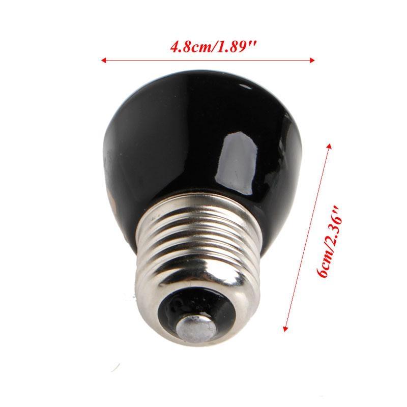 Heating Bulb E27 100W Ceramic Night Light Terrarium Heater Emitter for Brooder Lambs Snake