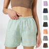 Teenagers Soft Cotton Linen Shorts Pockets Soft Button Closure No Zipper Slim Fit Shorts