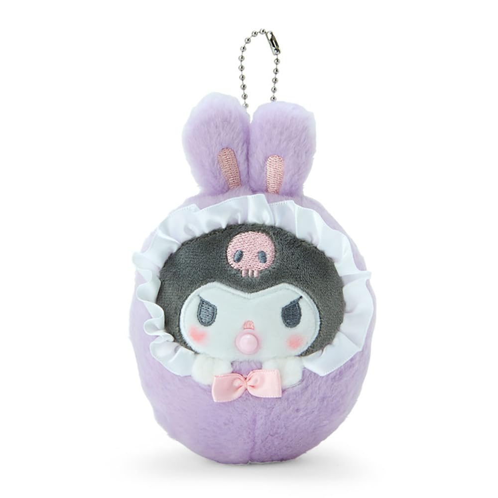 Sanrio Sanrio Mascot Holder Kuromi Kuromi 10 xx 4 см Пеленальный талисман для младенцев 978779 SANRIO (САНРИО) Куроми-тян 7.3