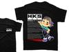 HKS T-Shirt - Unisex - Car Enthusiasts Drifting Drag JDM