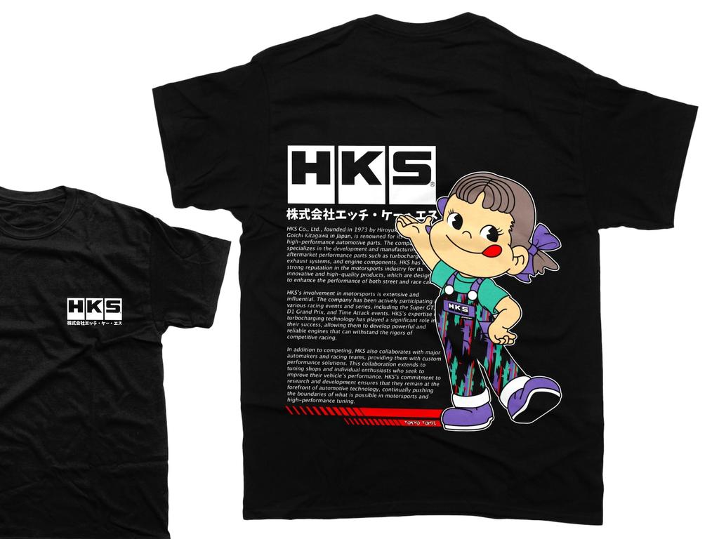 HKS T-Shirt - Unisex - Car Enthusiasts Drifting Drag JDM