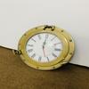 Clock Marine Brass Ship Porthole Clock Nautical Wall Clock Home Decorative 30.48 Cm