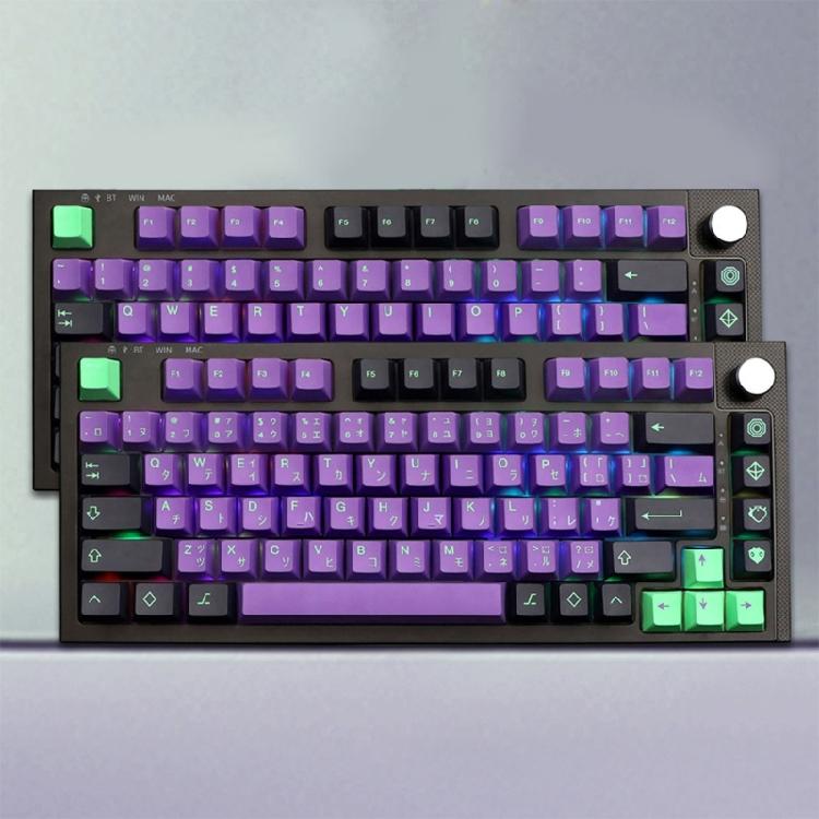 PBT Dye Sub Keycaps 146pcs Cherry Profile EVA Keycap Set for Gaming Mechanical