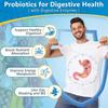 Digestive Enzyme And Probiotic Dietary Supplement, 120 Capsules Per Bottle