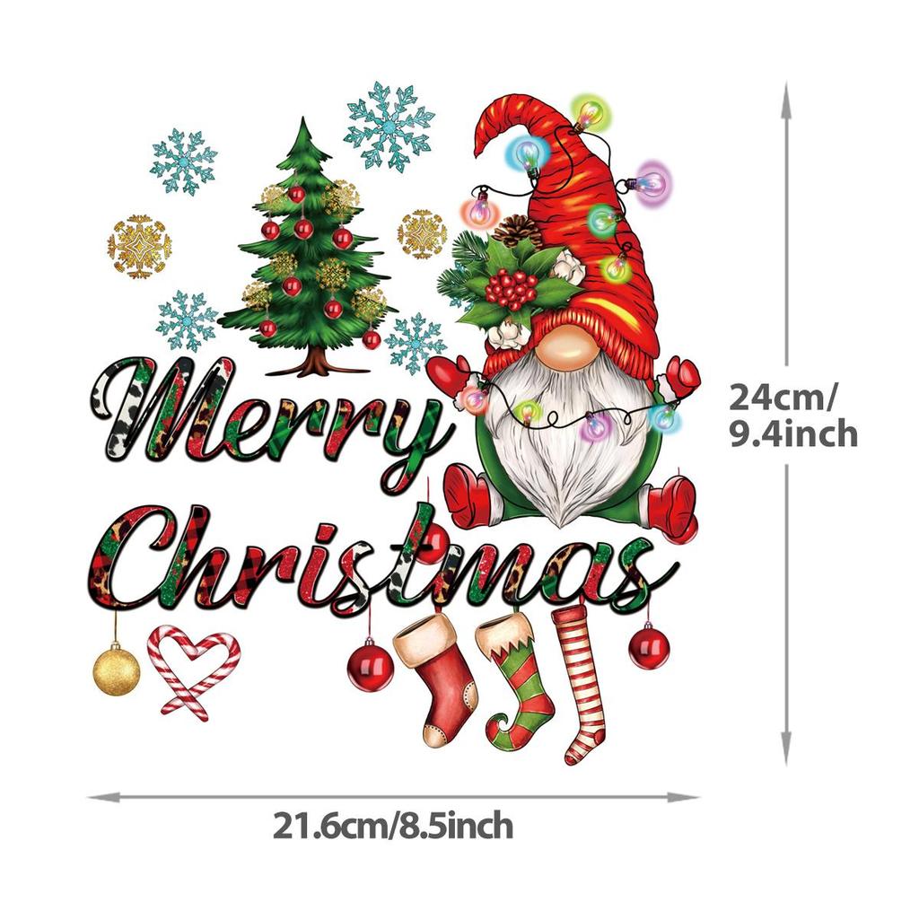 Рождественский сезон, термотрансферы, милые олени, Санта-Клаус, аппликации для одежды, наклейки, толстовки с капюшоном, DIY патч для одежды