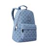 Cotton Backpack Casual Bag Small Size Unisex Light Denim Blue Jordan JD2523163AD-001