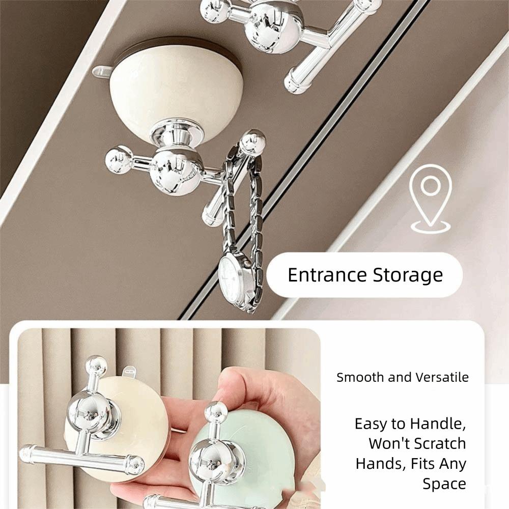Strong Load-Bearing Bathroom Hook Seamless Kitchen Storage Hook Universal Wall Hook  Household