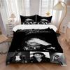 Michael Jackson'S Legacy Print 3Pcs Bedding Setduvet Cover With 2 Bedropillowcase Home Birthday Gift