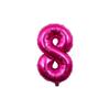 32-Inch US Number Birthday Party Balloons - Individual Aluminum Film