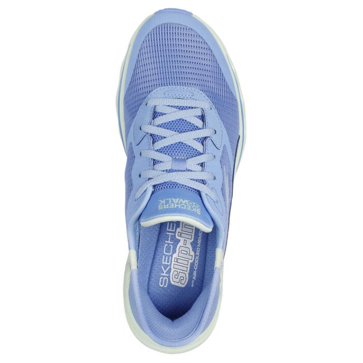 Skechers Go Walk Удобные Легкие Низкие Повседневные Кроссовки Женские Синие 125115-BLLM