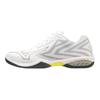 Mizuno Wave Claw EL 2 Series Модные Универсальные Трендовые Удобные Нескользящие Прочные Кроссовки-мидтопы для бадминтона Унисекс Белые 71GA228021