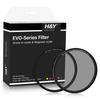 PL Filter 77mm HD EVO Natural CPL Filter Kit Compatible with Both Magnetic and Types Neutral Faithful Color Reproduction Reflection Adjustment
