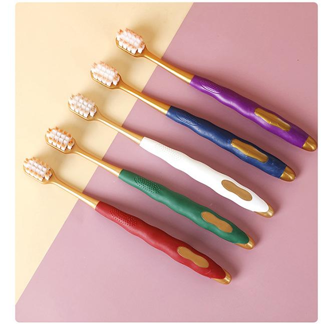 20 Pack Morandi Color Soft Bristled Toothbrushes for Adults
