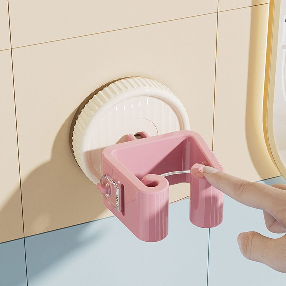 No-drill Storage Rack Wall-mounted Broom Storage Clip New Mop Holder