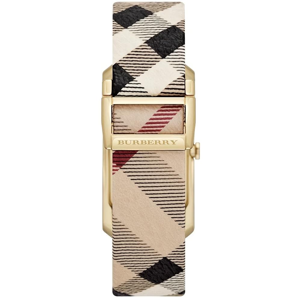 Burberry Женские часы Pioneer Gold Dial BU9509 с золотым ионным покрытием