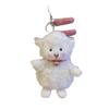 Cute Sheep Plush Keychain Ultra Soft Short Plush Cartoon Lamb Stuffed Toy