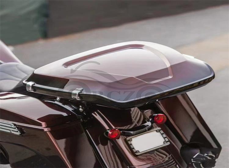 Universal Harley Cruise Prince Car Black Rear Box - Grid Type