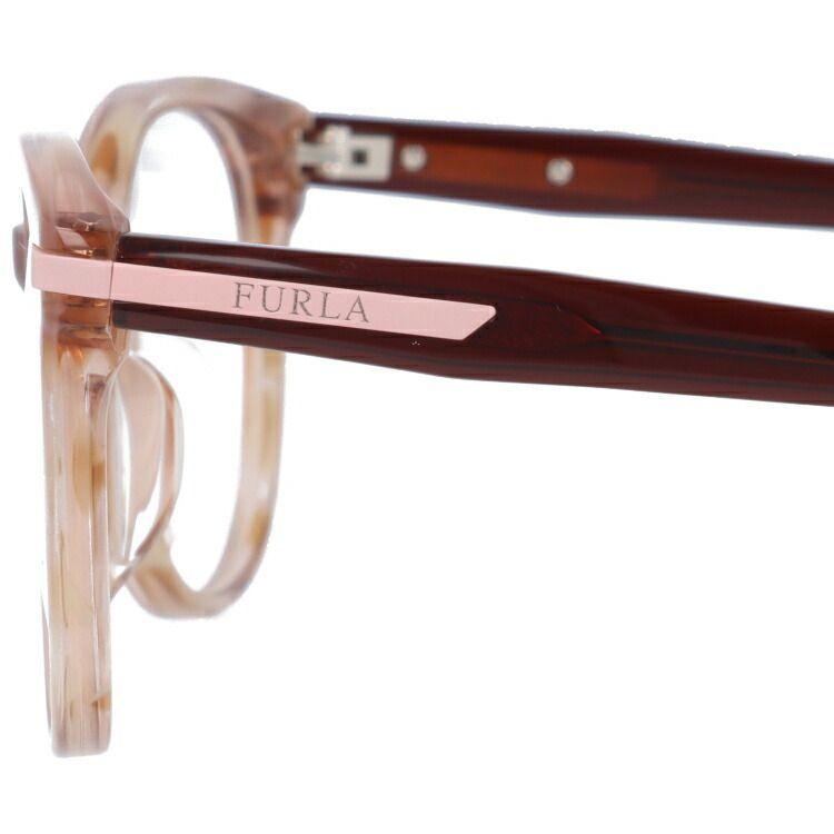 Used Furla Glasses Frame Wellington Type Stylish Reading Glasses Reading Glasses Asian Fit FURLA VFU175J 0K61 50 Size Unisex Men Women