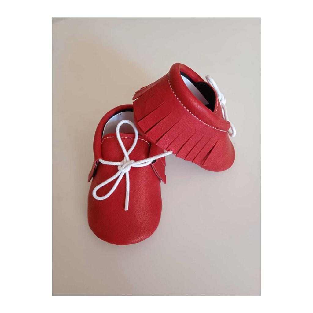 Детские коричневые пинетки унисекс