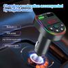 Bluetooth 5.0 FM Transmitter Car Handsfree 3.1A Fast Charger Wireless Audio Receiver Dual USB MP3 Player Car Kit Audio Receiver