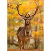 5D DIY полная круглая дрель алмазная живопись олень животное Алмазная вышивка набор крестиков мозаика подарок из смолы настенное искусство домашний декор