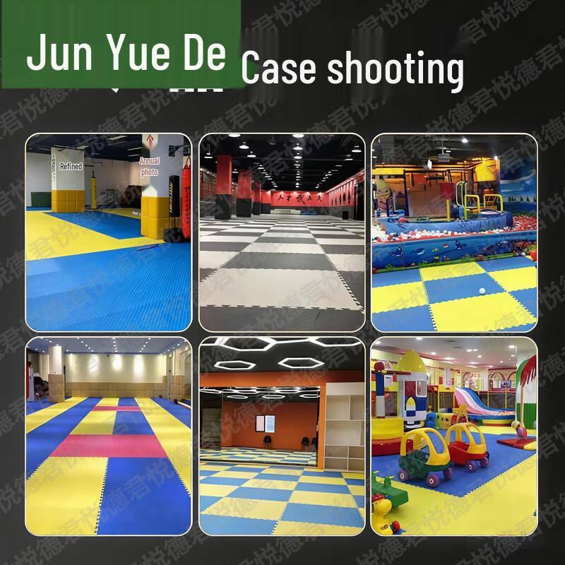 Спортивные маты Junyuede с замковым соединением для тхэквондо и других видов спорта