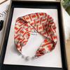 Magnetic buckle silk scarf headband Internet celebrity new magnetic buckle bracelet small long women's summer casual necklace diamond neck band
