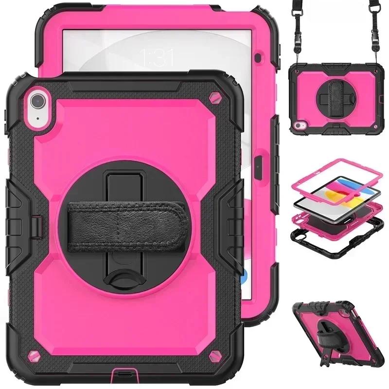 Shockproof Kids Safe Case For iPad 11th 10th Generation A16 Air 11 2025 7/8/9th 10.2 9.7 Pro 11 M3 M4 Air 5 4 Mini 7 6 5 Cover