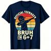 13th Birthday 67 Funny Printed Kids T-Shirt Casual Boys and Girl Short Sleeve T-shirt Tops Fashion Children's Clothes Tees