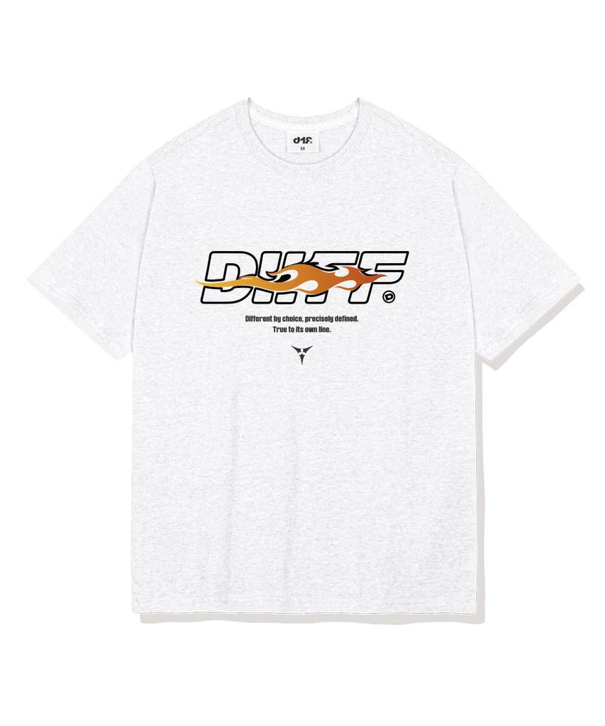 DIFF Own Blaze Свободная футболка с коротким рукавом 4 цвета [Dise_1005]