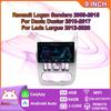 Для Renault Logan Sandero 2009-2015, для Dacia Duster 2010-2017, GPS-навигация, Android, автомобильное радио, видеостереоплеер, RDS с Carplay 4 + 64 ГБ