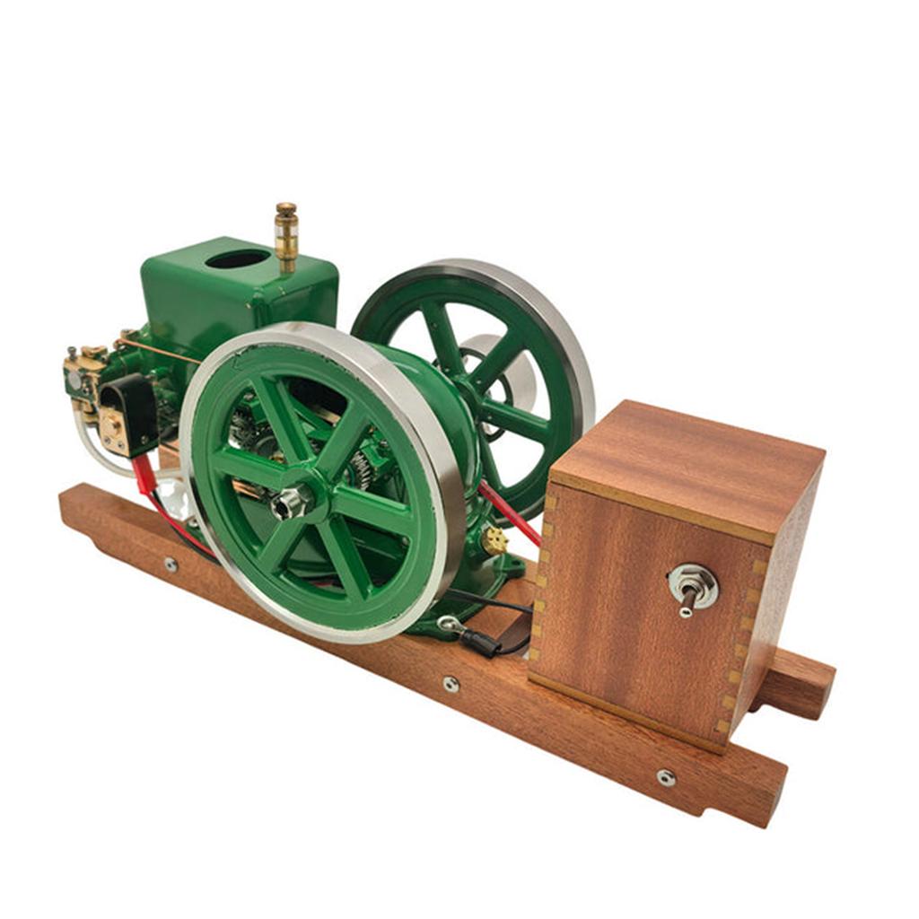 Throttle Governor Single-cylinder Four-stroke Internal Combustion Engine Model Metal Horizontal Retro Water-cooled Engine Model