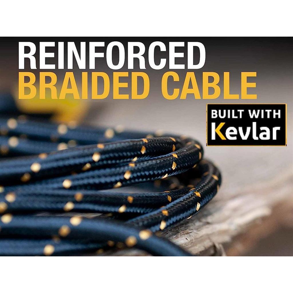 Dewalt Telecoms Reinforced Charging Cable