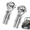 Комплект наконечников тяг Heim Joint, 2 шт. наконечники тяг, хромомолибденовые наконечники тяг для сочлененного датчика смещения с соединителем Heim Joints