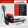 2-3 Ton Electric Pallet Jack: Automatic Forklift & Hydraulic Handling Vehicle for Warehouse & Construction Loading/Unloading