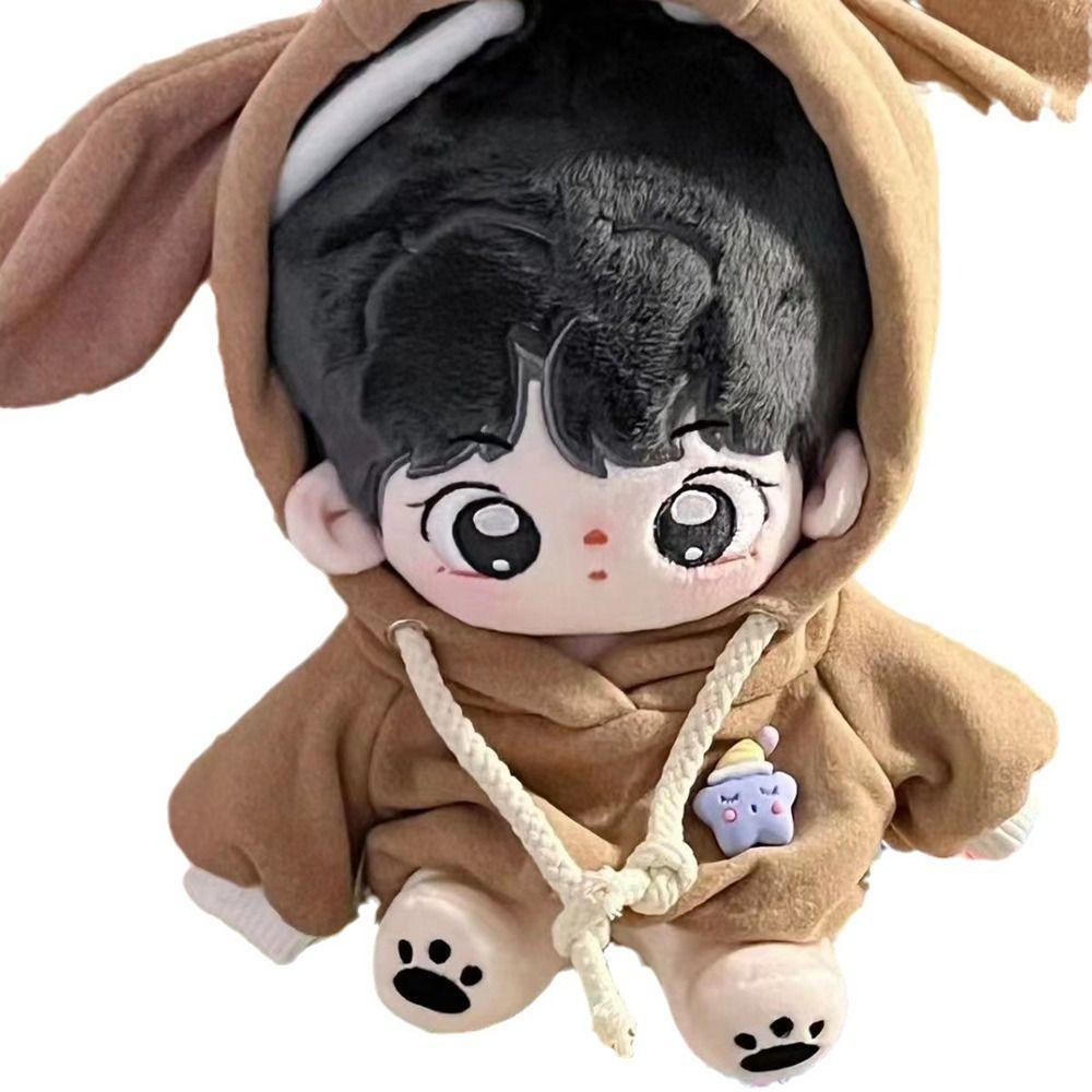 With Hat Handmade Hoodies Doll Outfits  20cm Cotton Dolls/1/12 BJD Dolls/1/11 1/12 OB11 Dolls