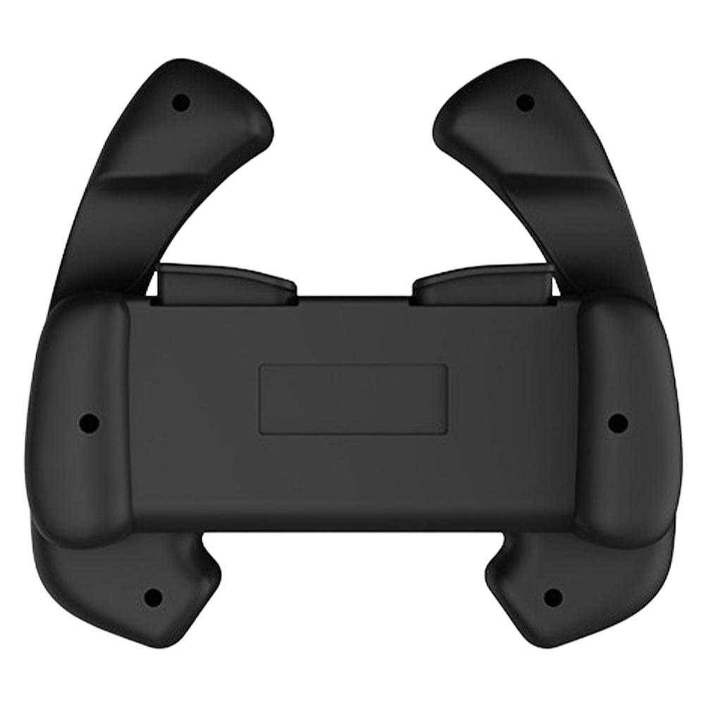 Steering Wheel Controller for Nintendo Switch & Switch OLED, Racing Games Removable Accessories Joy Con Controller Grip for Mario Kart, Pack of 2