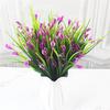 25 Heads/bouquet Mini Artificial Calla with Leaf Fake Lily Aquatic Plants Home Decoration Flower