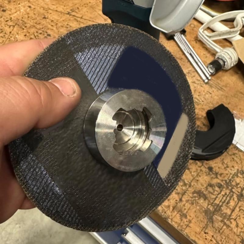 Адаптер для угловой шлифмашины с быстрой сменой дисков, стальные валы M14 с фланцевой гайкой, зажимная пластина для X-Lock