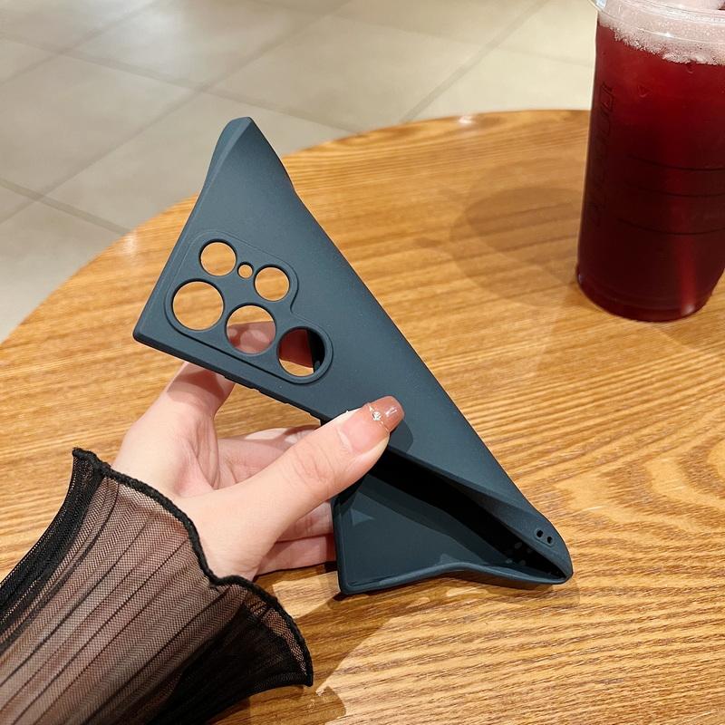 Роскошный ультратонкий матовый мягкий силиконовый чехол для телефона Samsung Galaxy S24 S23 FE S22 Ultra A14 S20 Plus S20 Ultra A71 A51 A53 A33 5G