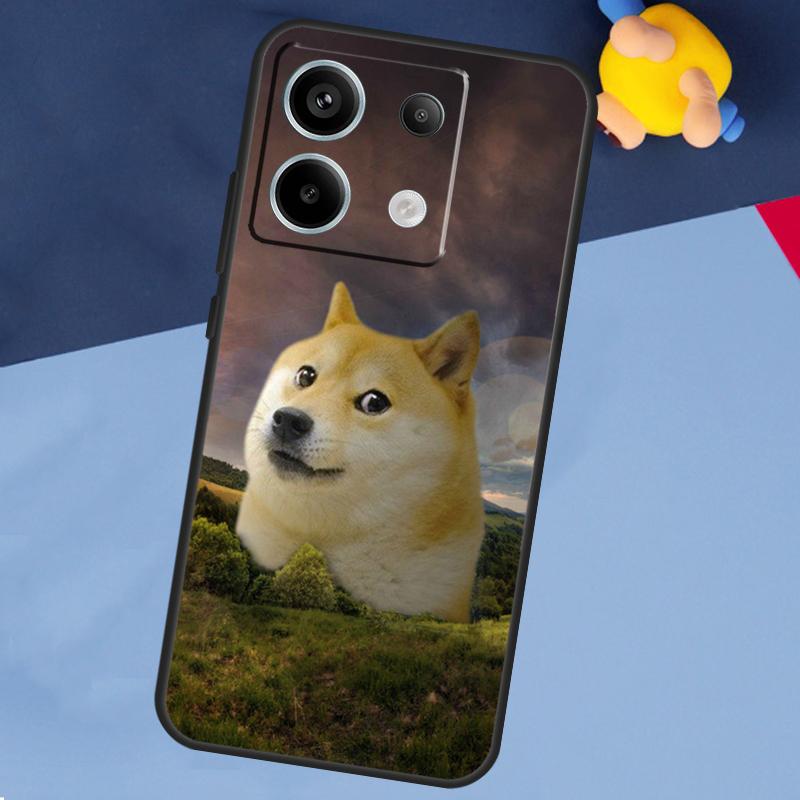 DOGE MEME Shiba Inu Dog Case For Xiaomi Redmi Note 13 12 11 10 9 8 Pro 12S 11S 10S 9S 10A 9C 10C 12C 13C Back Cover